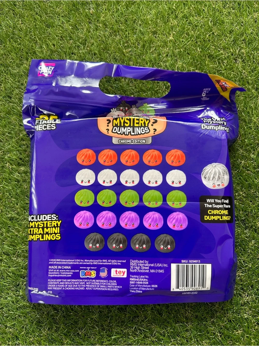 RMS Viral Mystery Dumplings Extra Mini Set Chrome Edition Brand New